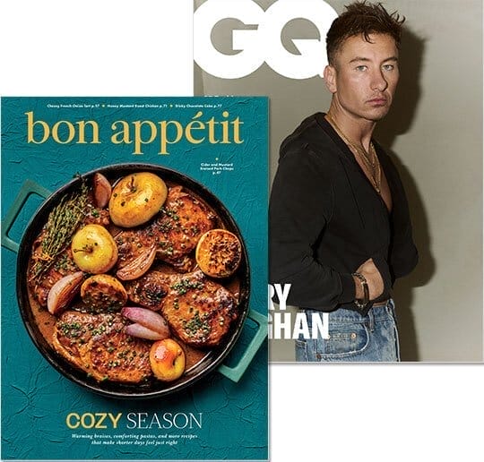 Bon Appetit and WIRED magazine covers