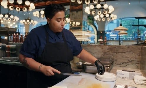 Man cooking image