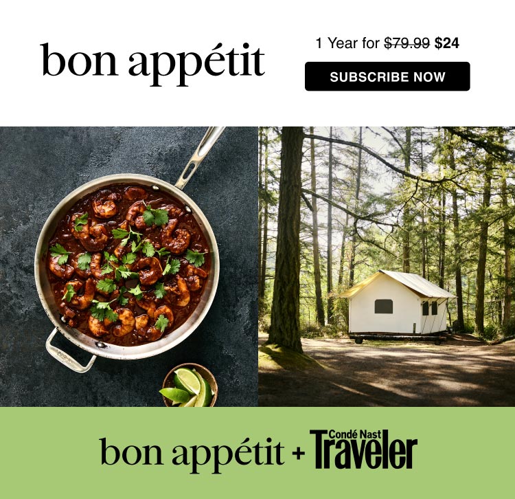 Bon Appétit: Get 1 year for just \\$24. Subscribe Now.