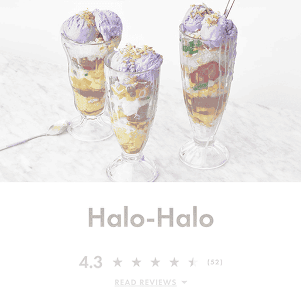 Image of a halo-halo dish. 4.3 average rating out of 5 stars. read reviews.