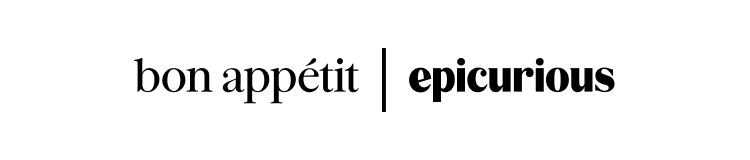 Bon Appétit and Epicurious logos.