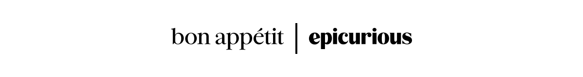 Bon Appétit and Epicurious logos.