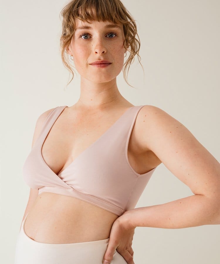 Soft nursing bra