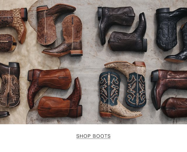 Boots & Apparel - Shop Now »