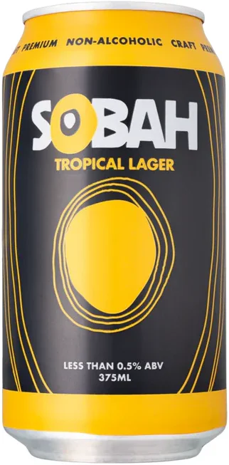 Image of Sobah Tropical Lager 375ml