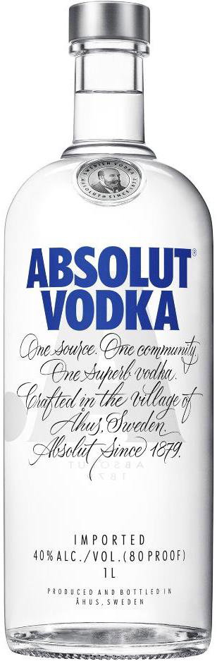 Image of Absolut Vodka 1L Each