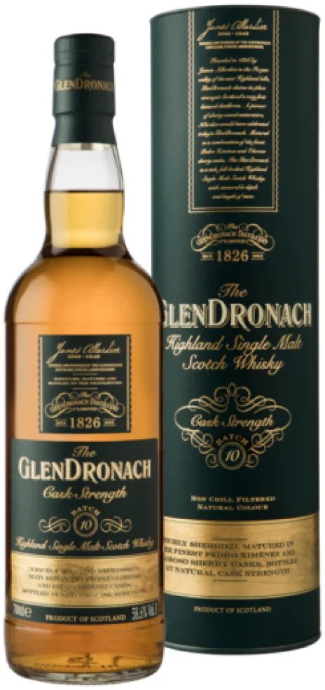 Image of Glendronach Cask Strength Batch 10 Scotch Whisky 700ml