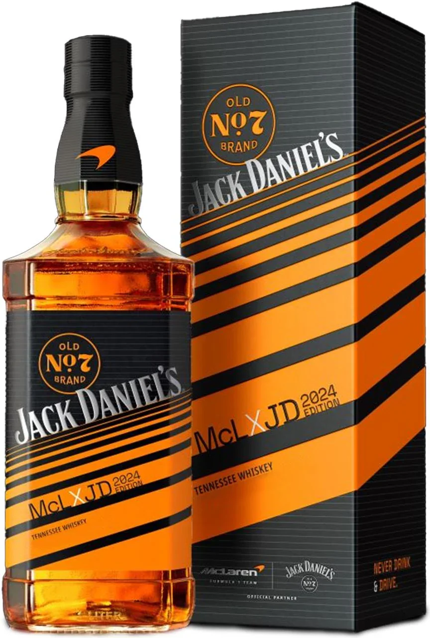 Image of Jack Daniel’s x McLaren F1 Team 2024 Limited Edition Tennessee Whiskey 700ml