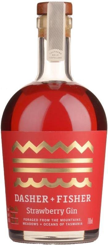 Image of Dasher + Fisher Strawberry Gin 500ml