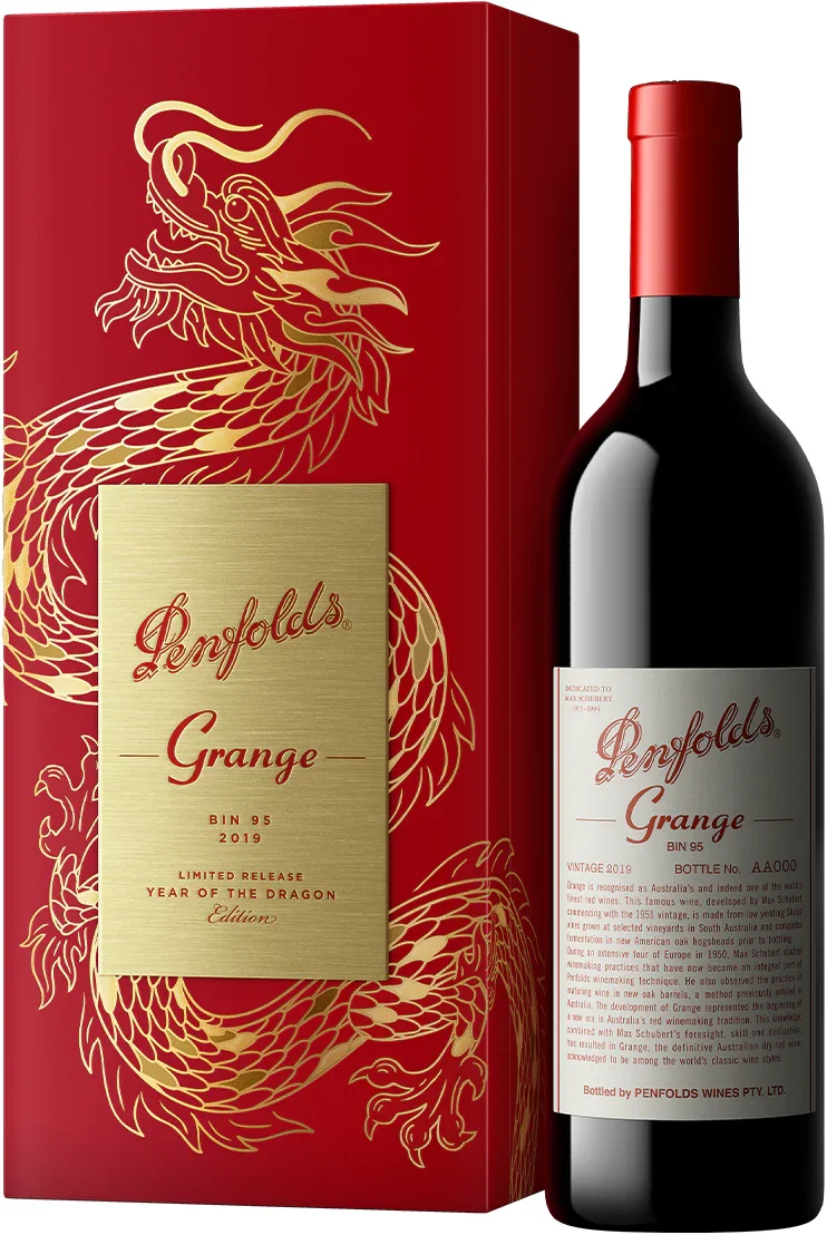 Image of Penfolds Grange Shiraz 2019 Lunar New Year Giftbox 750ml