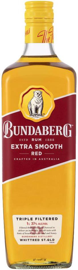 Image of Bundaberg Rum Extra Smooth Red Rum 1L