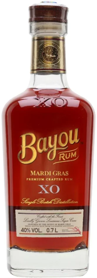 Image of Bayou Rum XO Mardi Gras 700ml