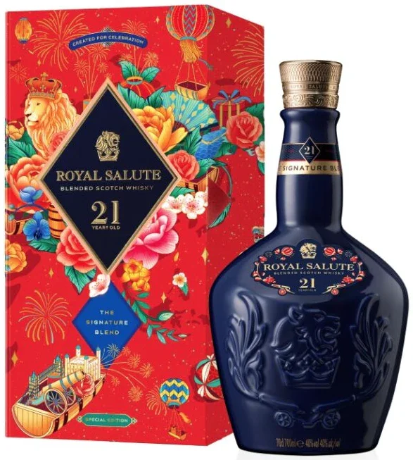 Image of Royal Salute 21 Year Old 2024 Lunar New Year Limited Edition Gift Box 700ml