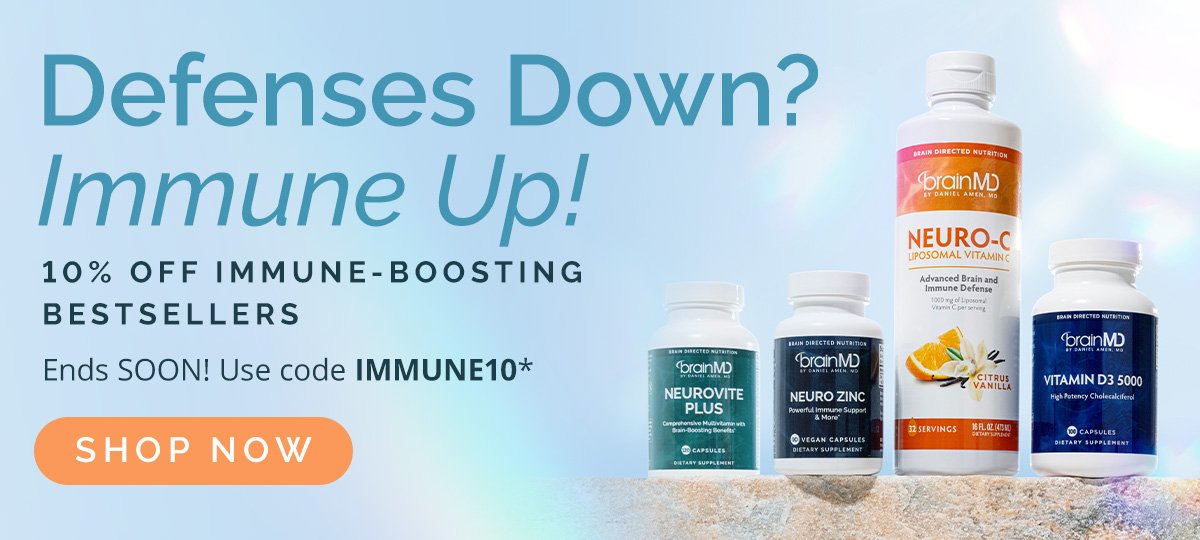 10% OFF Immune-Boosting Bestsellers