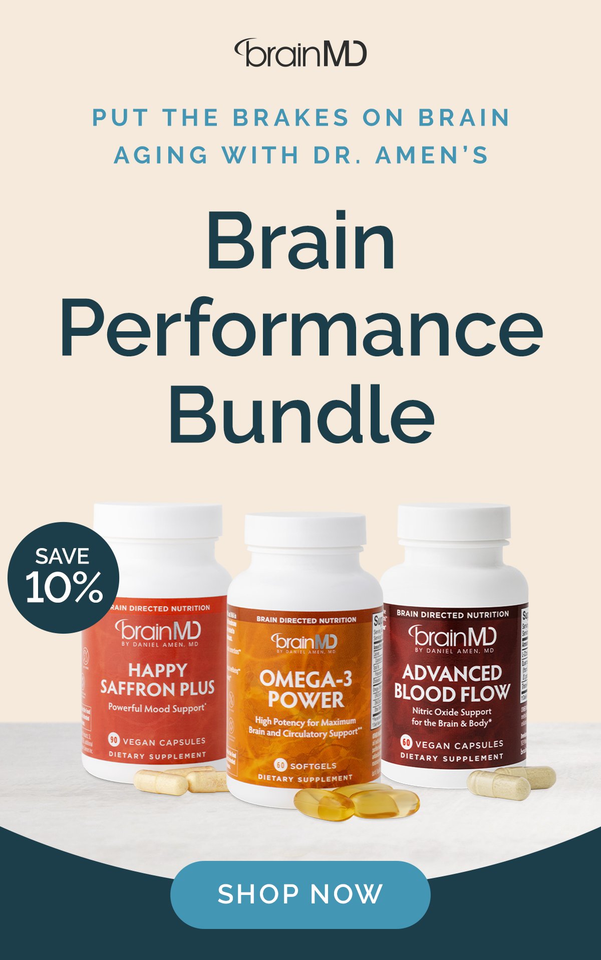 Dr. Amen's Brain Performance Bundle