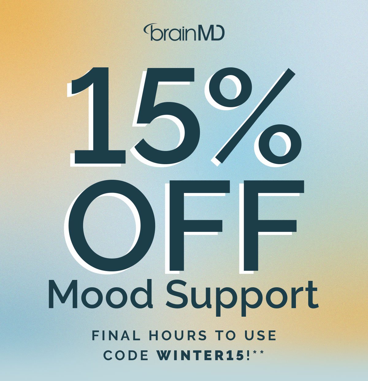 15% OFF Winter Mood Support