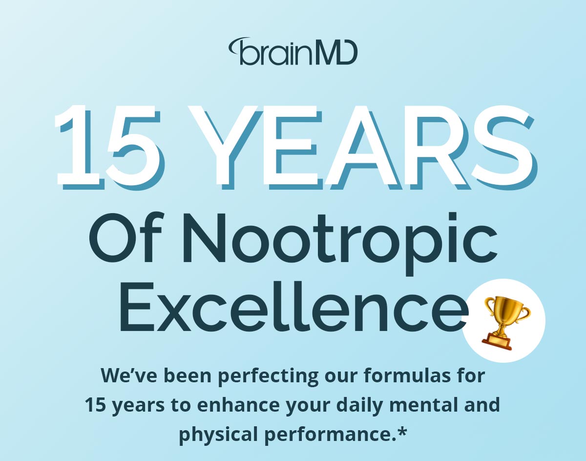 15 Years Of Nootropic Excellence