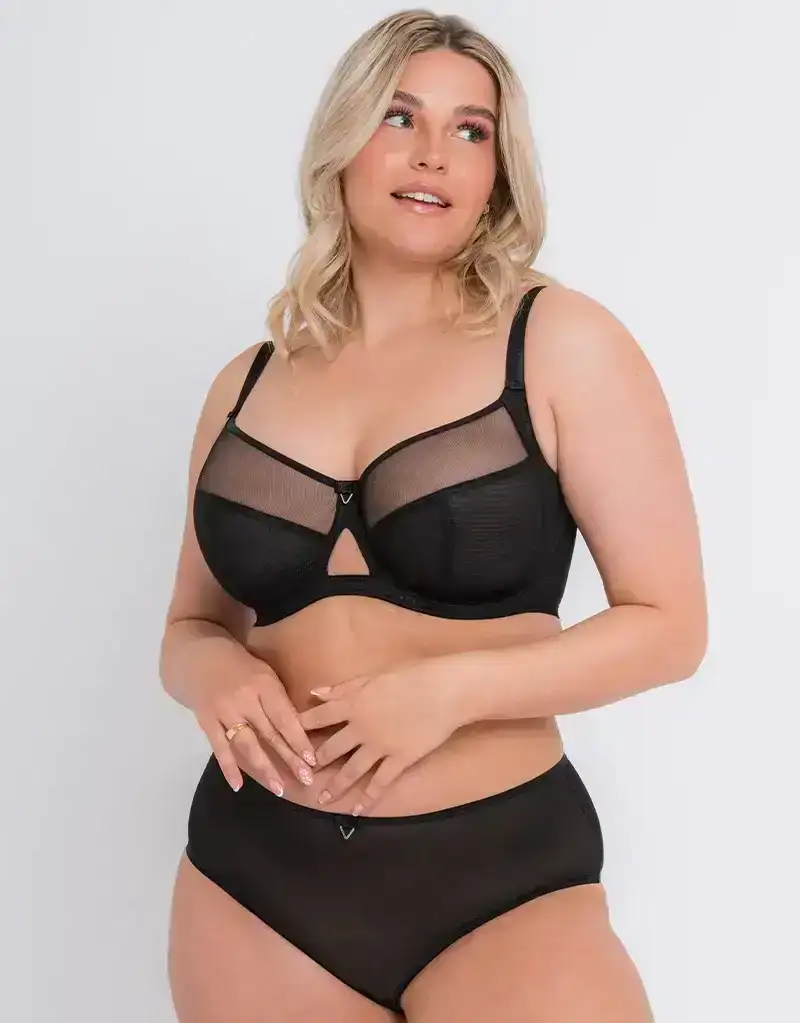 Curvy Kate Victory Balcony Bra Black