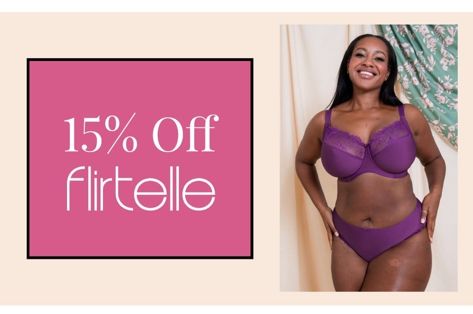 15% off all orders over £50 + up to 70% off lingerie clearance