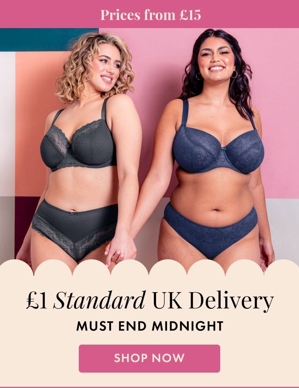 £1 Standard UK Delivery | Must end midnight