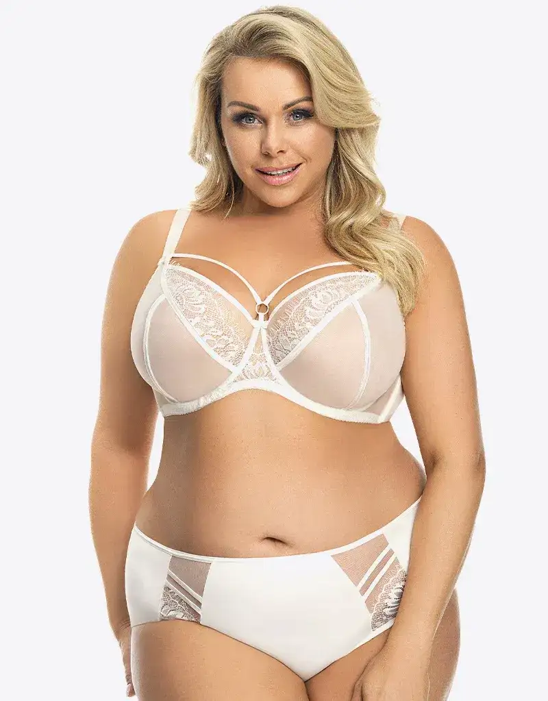 Gorsenia Paradise Balconette Bra Cream