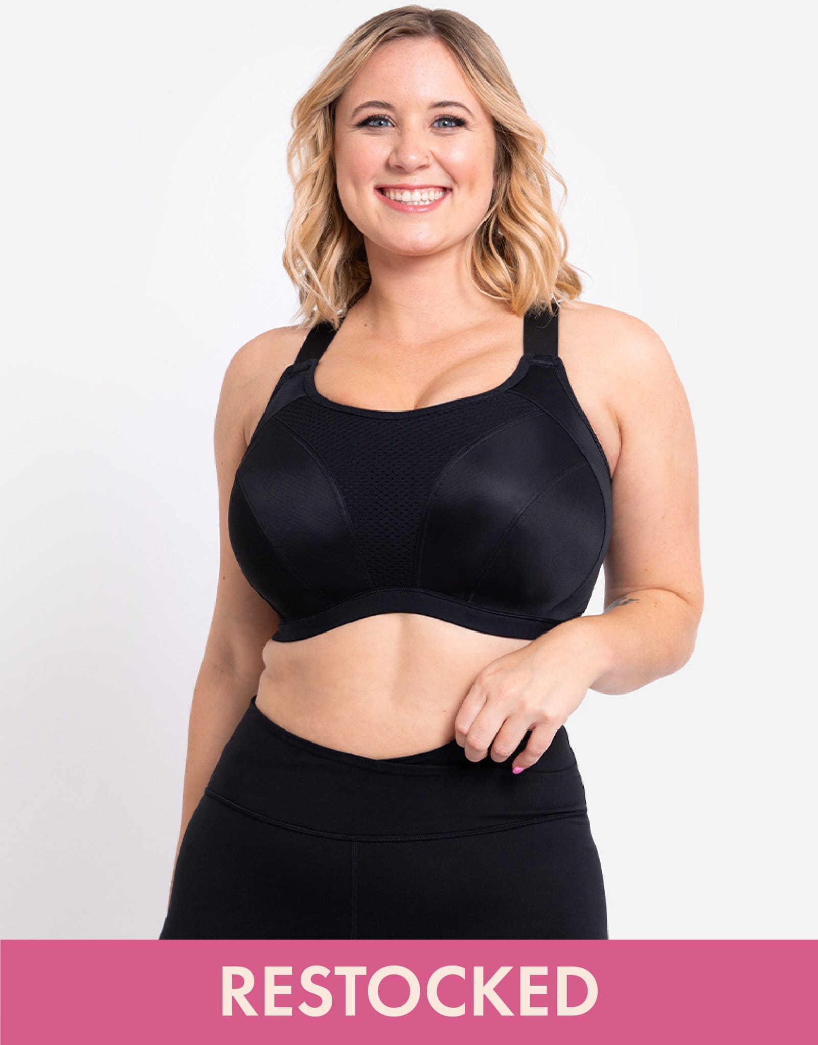 Curvy Kate Everymove Wired Multiway Sports Bra Black