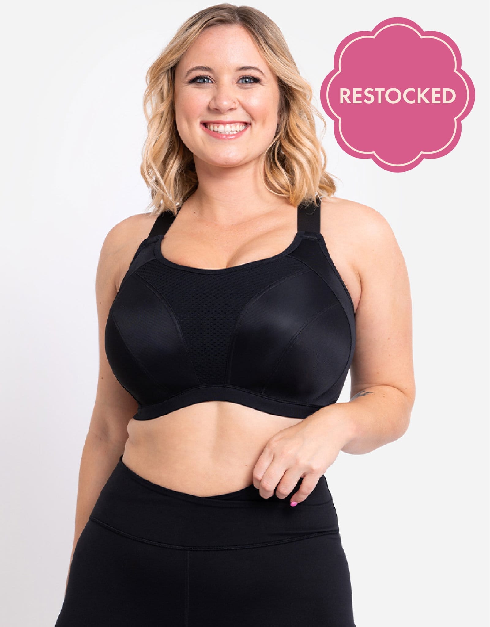 Curvy Kate Everymove Wired Multiway Sports Bra Black