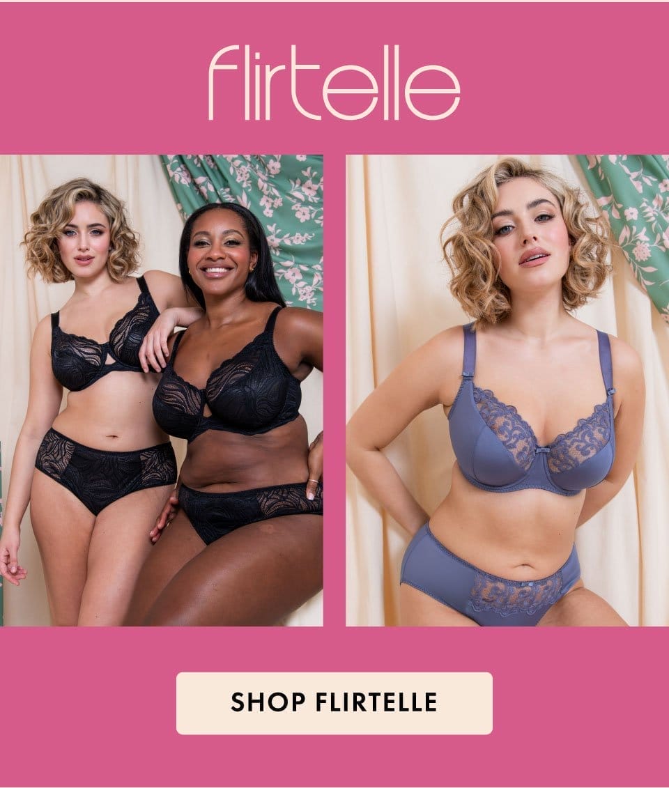 Flirtelle - Happy National Lingerie Day - £1 delivery and up to 70% off