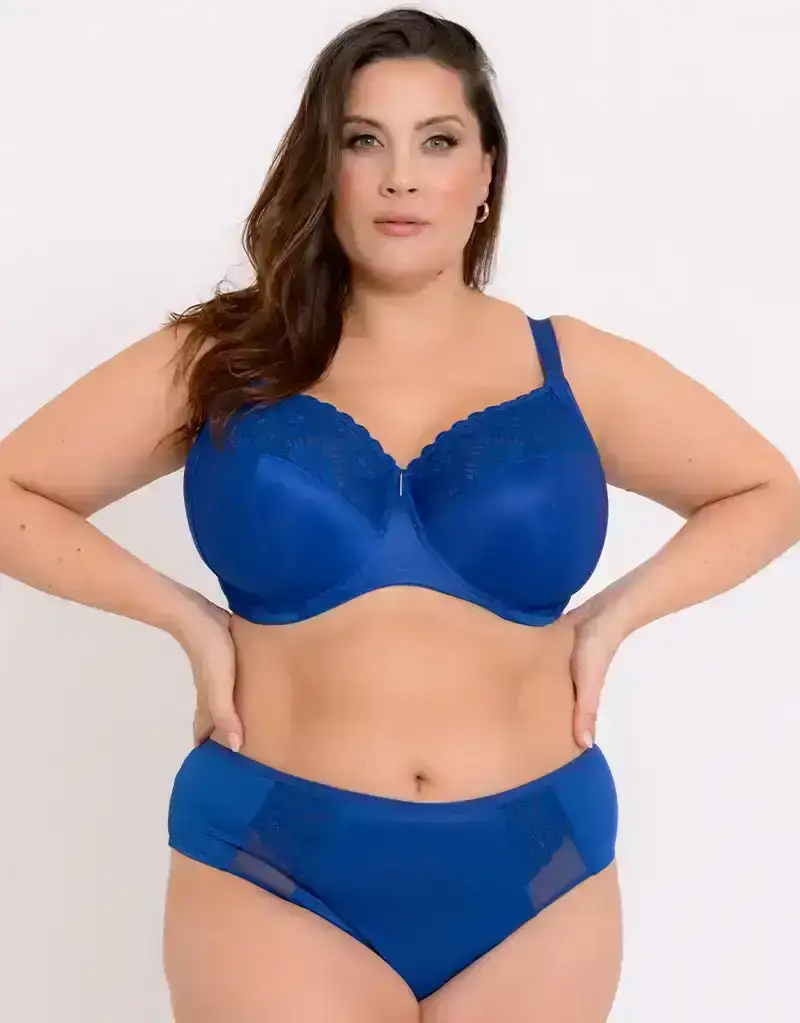 Adella Athena Full Cup Side Support Bra Cobalt