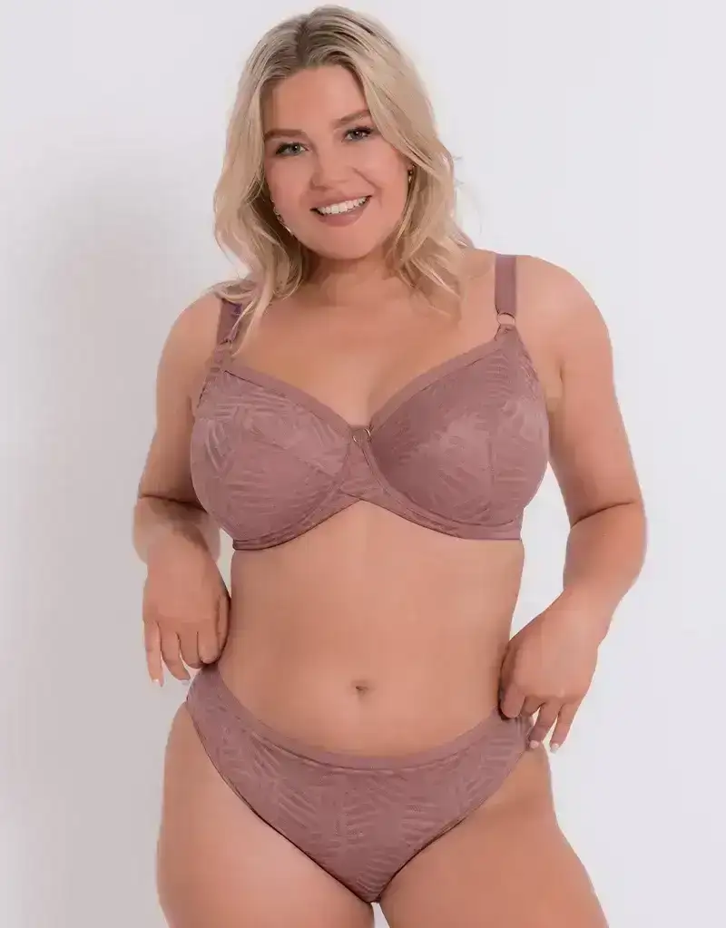 Curvy Kate WonderFull Vibe Full Cup Side Support Bra Dusty Rose