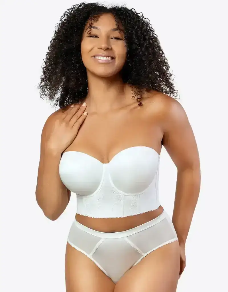 Parfait Elissa Bustier Pearl White