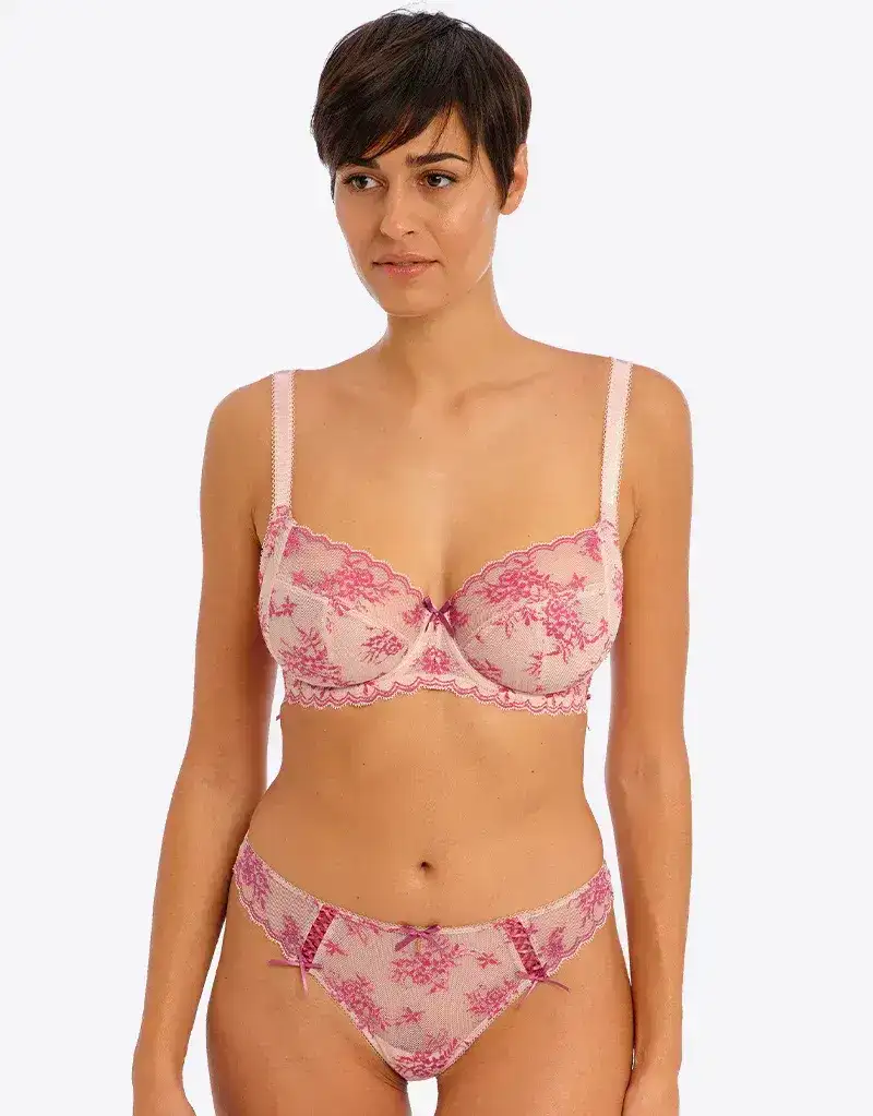 Freya Offbeat Decadence Side Support Bra Vintage Rose