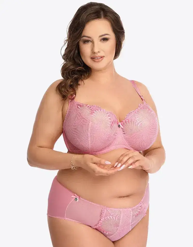 Nessa Selena Balconette Bra Soft Pink