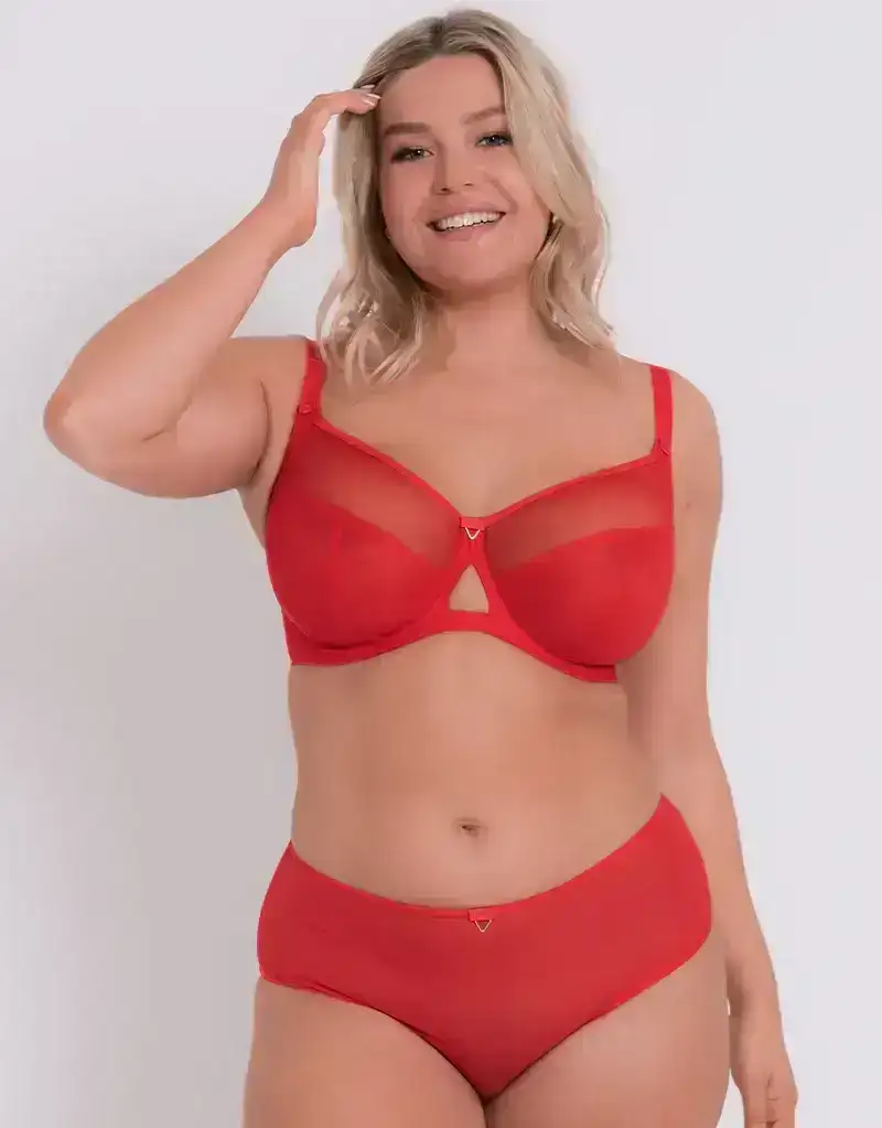 Curvy Kate Victory Balcony Bra Poppy Red