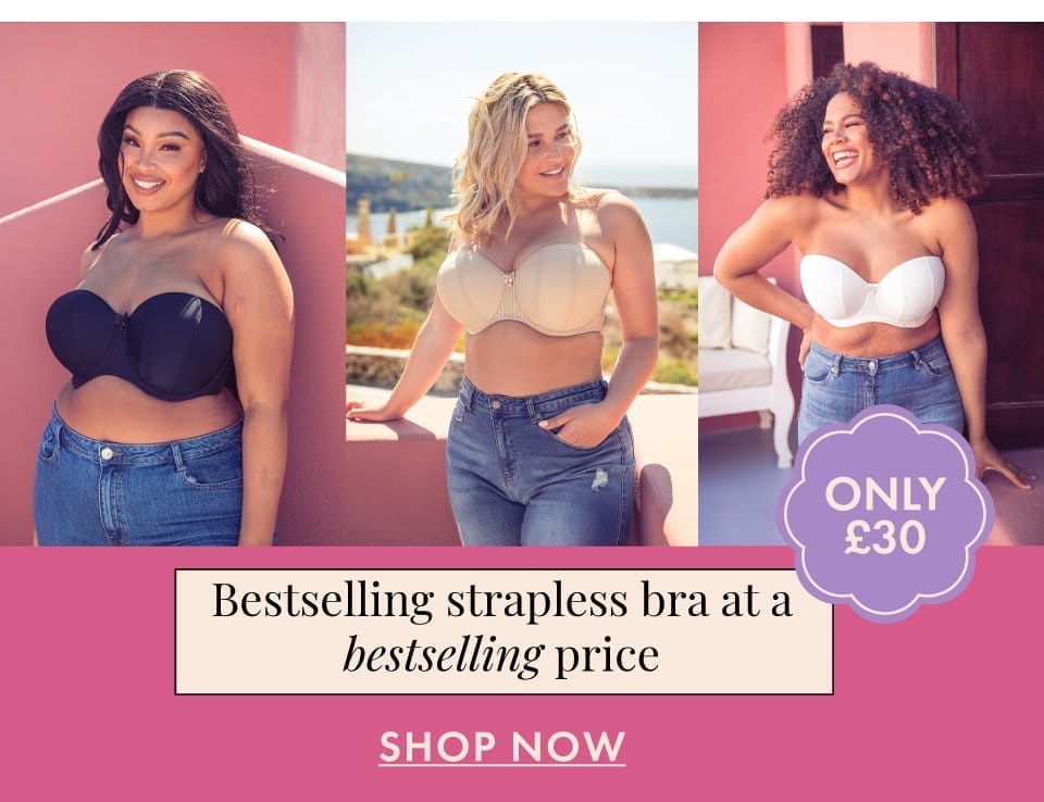 Strapless Bras - Flash Sale - up to 70% off | 48 hours only
