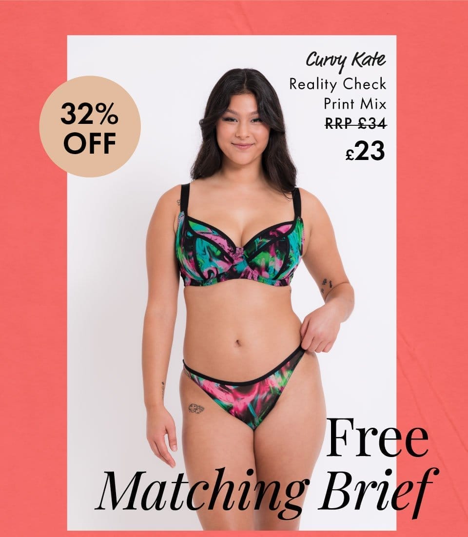 Curvy Kate Reality Check Print Mix