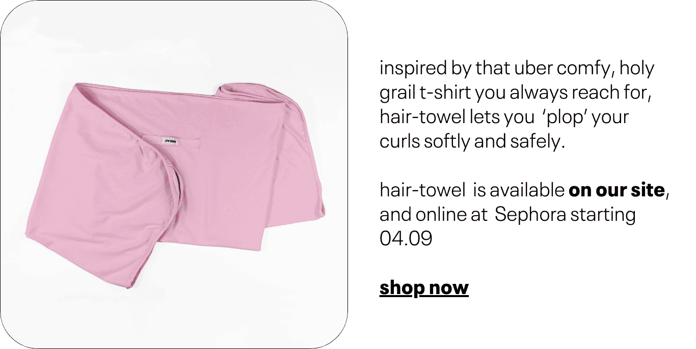 BREAD x hair-towel