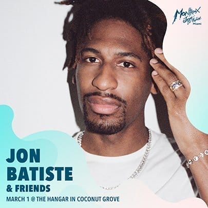 Jon Batiste at Montreux Jazz Festival on March 1.