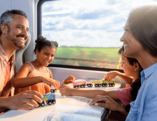 Family on Brightline