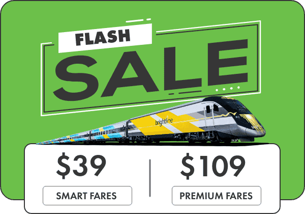 FLASH SALE: \\$39 SMART and \\$109 PREMIUM fares.