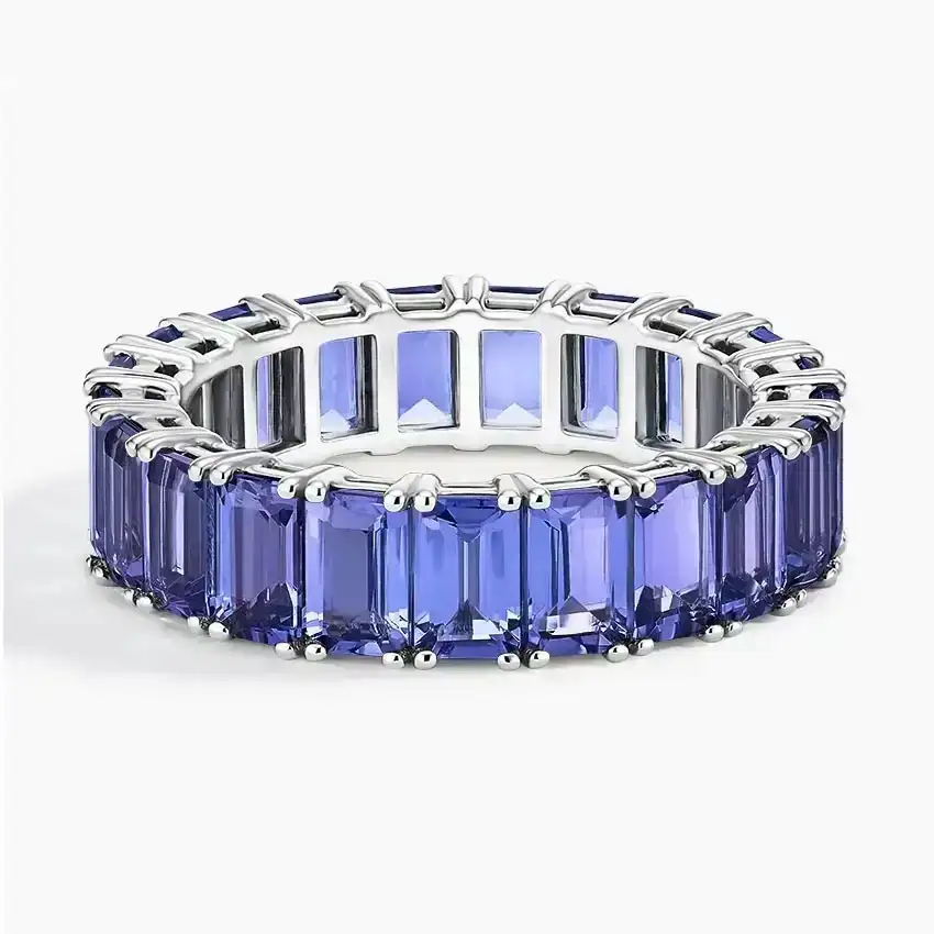 Eternity Tanzanite Cocktail Ring