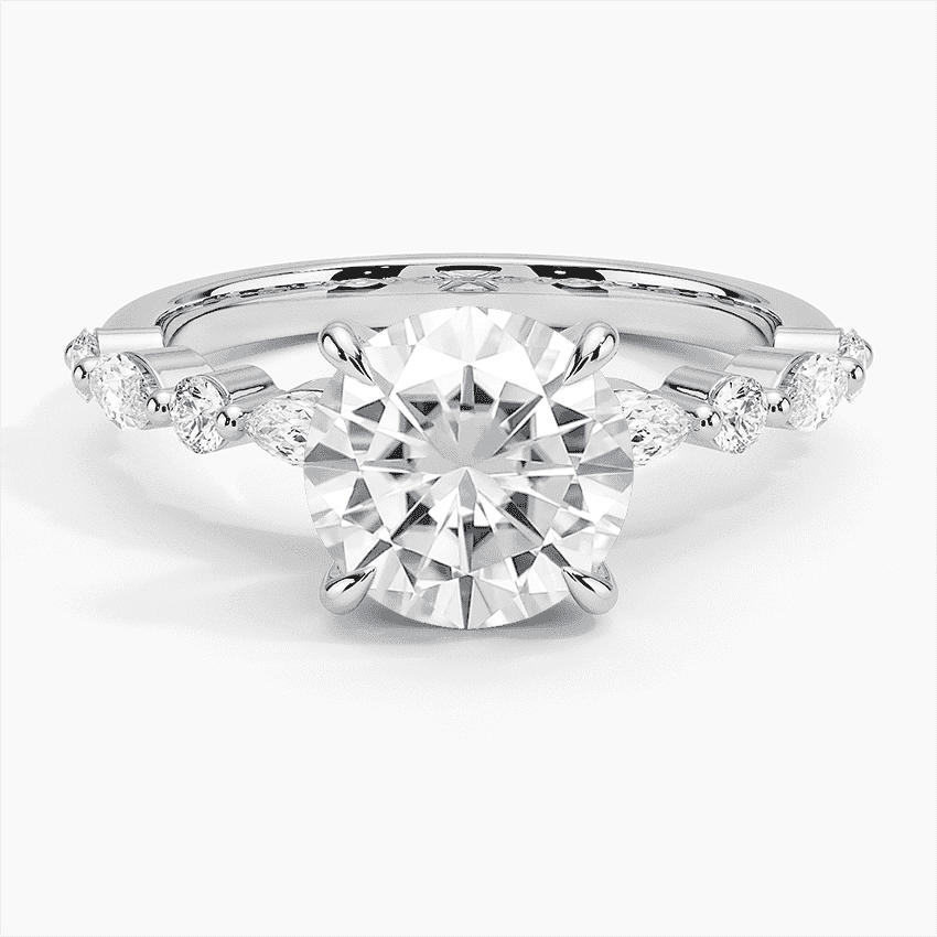 Moissanite Versailles Lab Diamond Ring