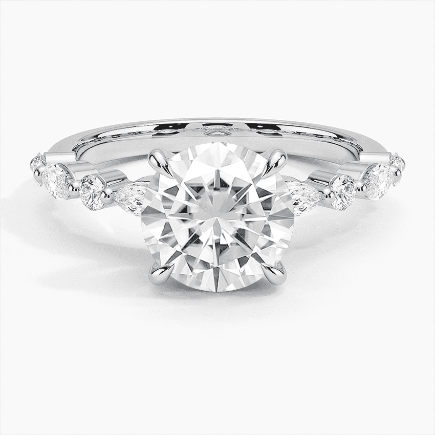 Moissanite Versailles Lab Diamond Ring