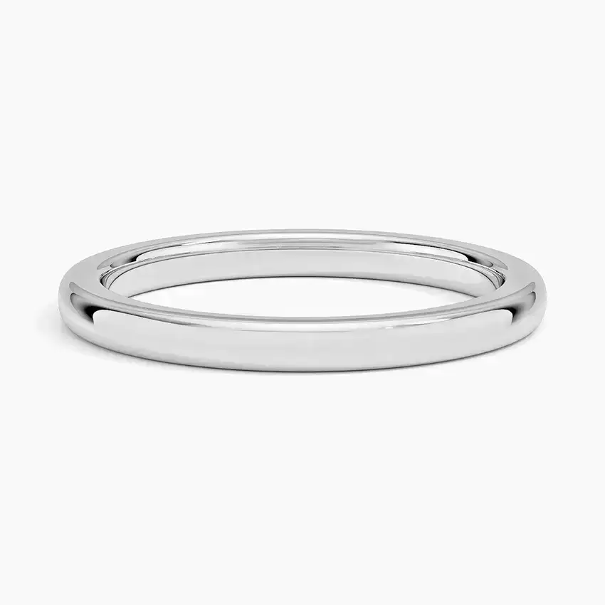 Fairmined Comfort Fit 2mm Ring