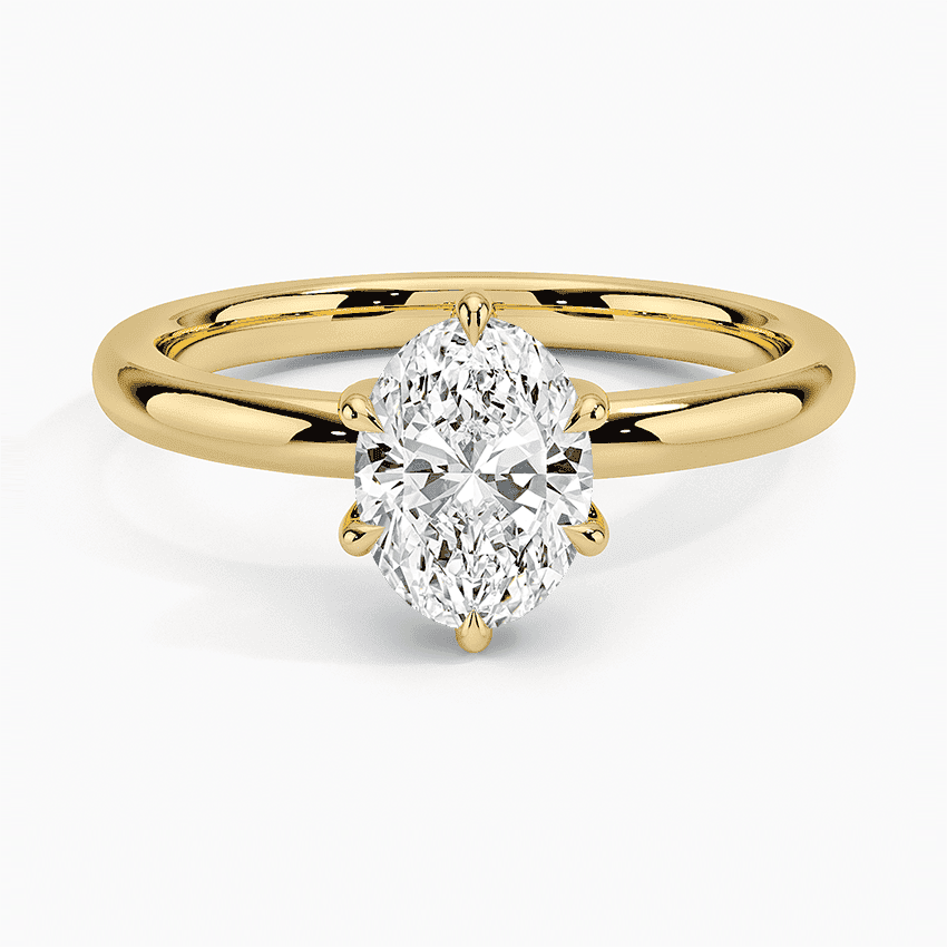 Fairmined 2mm Six-Prong Solitaire Ring