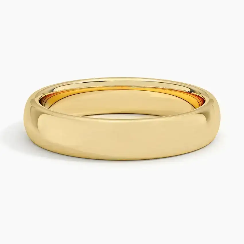 Fairmined Comfort Fit 4mm Ring