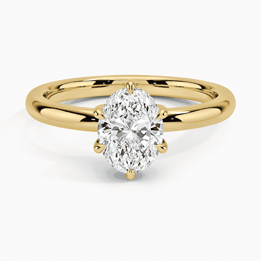 Fairmined 2mm Six-Prong Solitaire Ring