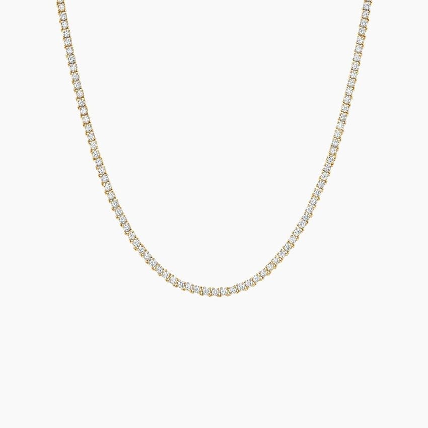 Petite Diamond Tennis Necklace