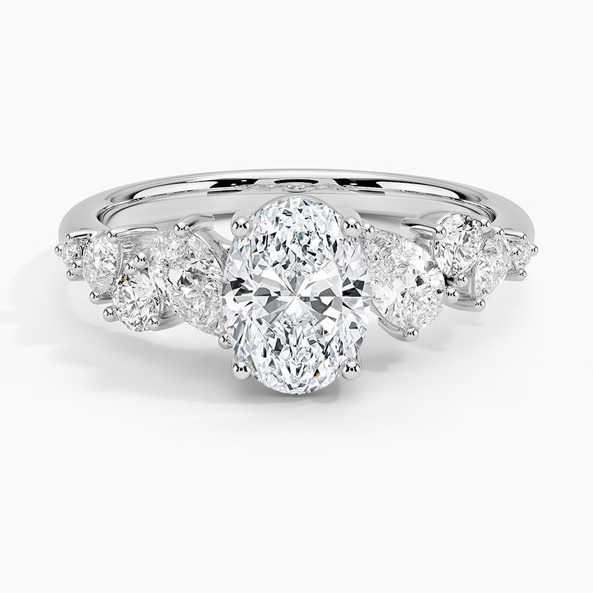 Olivetta Tapered Diamond Ring