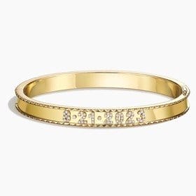 14K YELLOW GOLD SOL SIGNATURE DIAMOND 6.5 IN. BRACELET